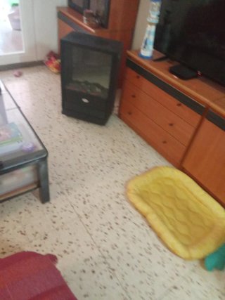 Estufa efecto chimenea