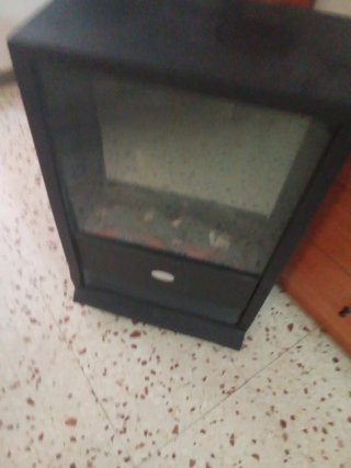 Estufa efecto chimenea