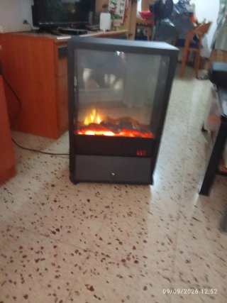 Estufa efecto chimenea