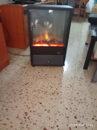 Estufa efecto chimenea