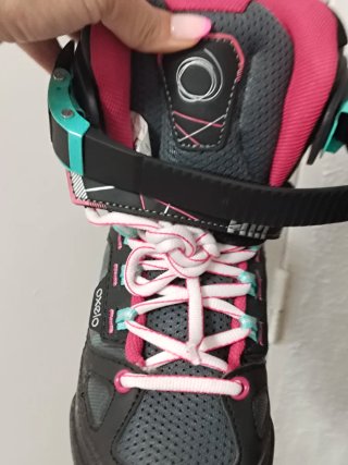 Patines en línea Talla 35-38 + mochila + casco