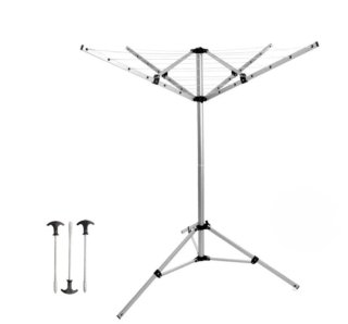 Tendedero plegable aluminio camping