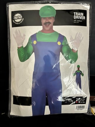 Disfraz Luigi Talla XL Fiestas Guirca