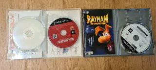 Metal Gear Solid 2 + Rayman Revolution PS2