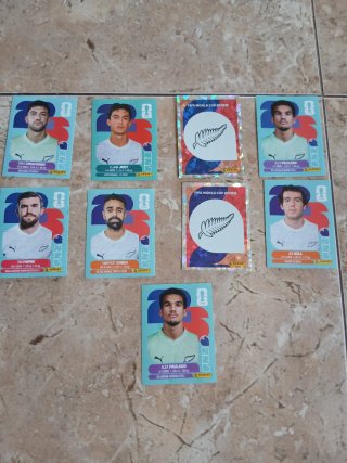 Cromos Mundial 2026 Nueva Zelanda