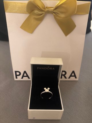 Anillo Pandora Mickey Mouse Plata
