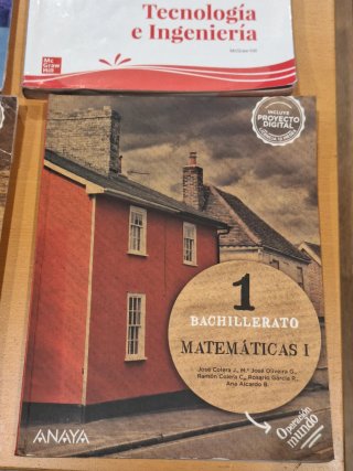 Lote Libros 1 Bachillerato GSD Gredos