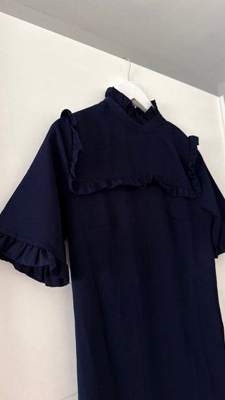 Vestido Primark volantes con etiqueta