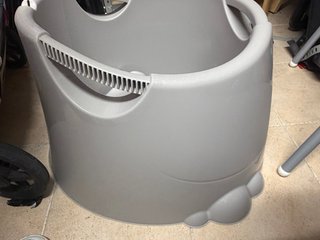 Bañera para bebé gris