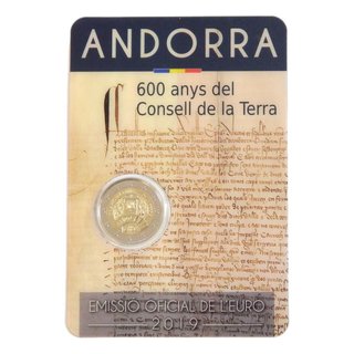 Moneda 2€ Andorra 2019 Conmemorativa