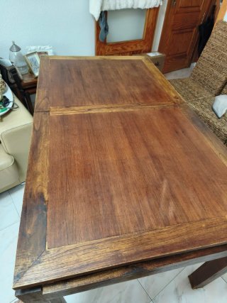 Mesa comedor madera maciza