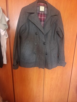 Chaqueta gris de paño