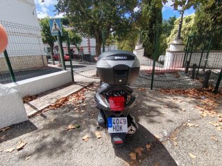 SYM GTS 125 EVO Maxi Scooter Negra/Gris