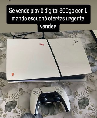 PlayStation 5 Digital 800GB + 1 Mando