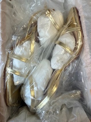 Sandalias Bimani Doradas Talla 38
