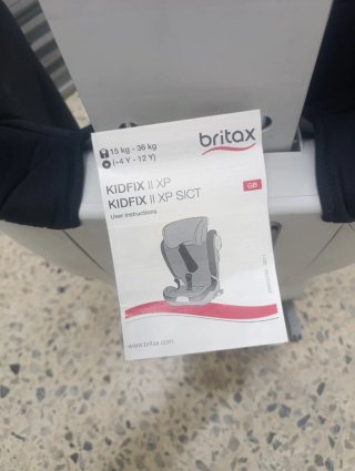 Silla de coche Britax Römer negra
