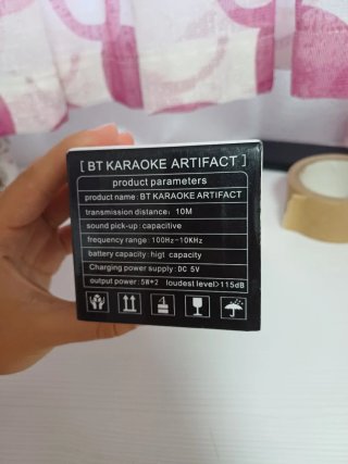 Micrófono Karaoke Bluetooth BT Karaoke Artifact