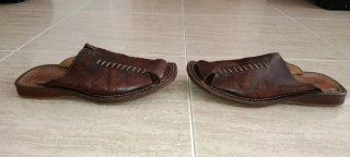 Sandalias de cuero hombre NOD