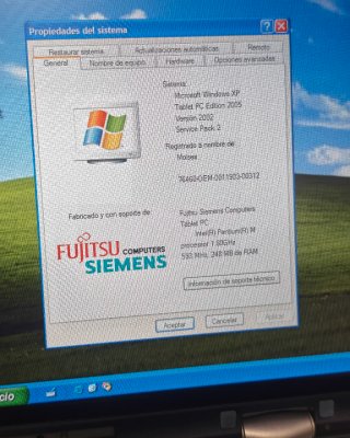 Fujitsu Lifebook T4010D Convertible + extras