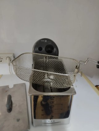 Freidora Eléctrica Acero Inoxidable