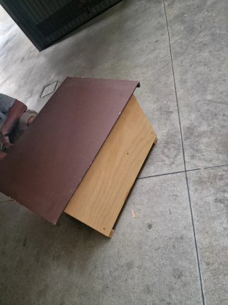 Gabbia artigianale per conigli