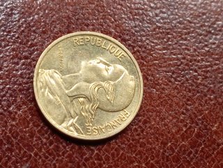 5 Centesimi Franco Francese 1984
