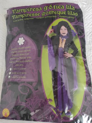 Disfraz Vampiresa Niña Halloween