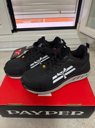 Zapatos de seguridad PAYPER negros nuevos