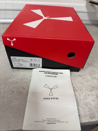 Zapatos de seguridad PAYPER negros nuevos