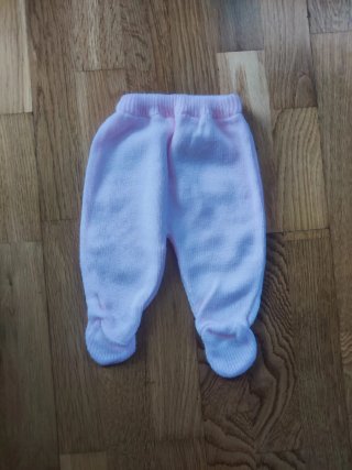 Conjunto bebé chaqueta y pantalón rosa