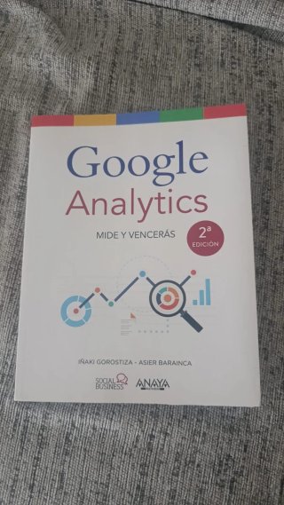 Libro Google analytics mide y venceras