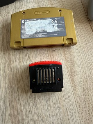 Nintendo 64 Expansión Pak y Zelda Majora's Mask