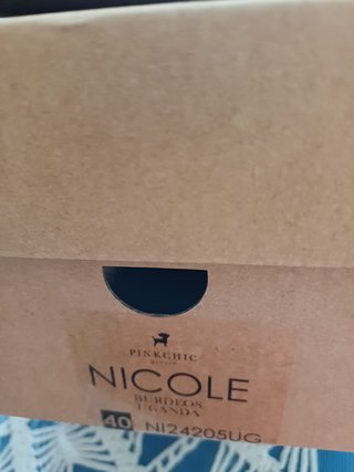 Zapatos Pinkchic Nicole Burdeos Talla 40