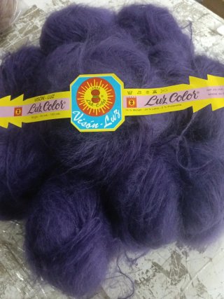 Lana Mohair Vison Morado 50g