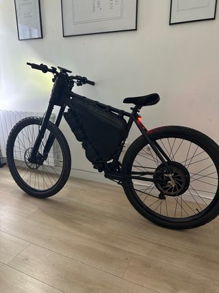 Bicicleta Eléctrica Ebike 5000W 72V