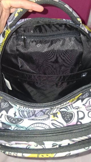 Mochila escolar grande 3 cremalleras