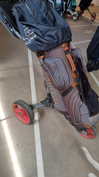 Bolsa de golf Wilson marrón