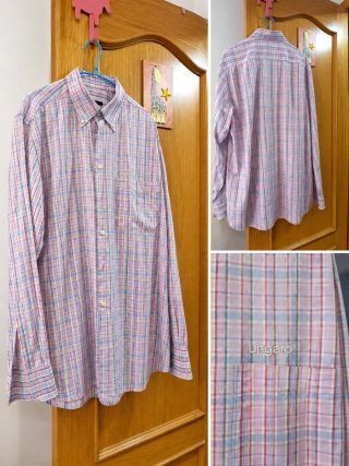 Camisa Ungaro  Spirit cuadros multicolor hombre