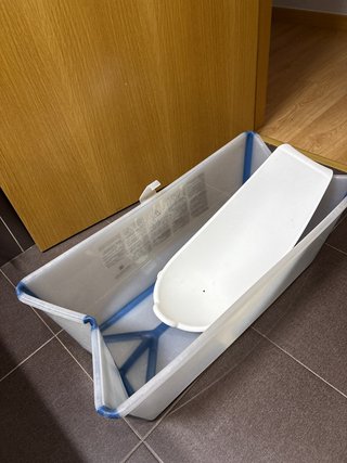 Bañera stokke flexi bath con apatador