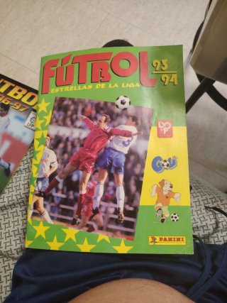 Álbum Fútbol Estrellas de la Liga 93-94