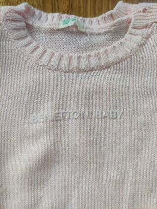 Sudadera Benetton Baby 12 meses