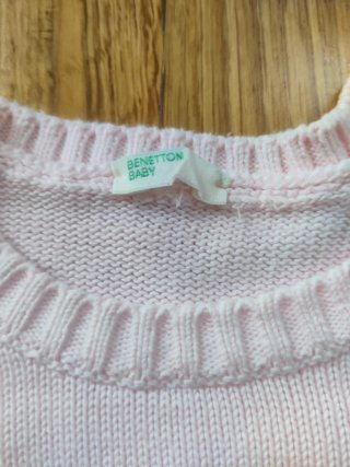 Sudadera Benetton Baby 12 meses