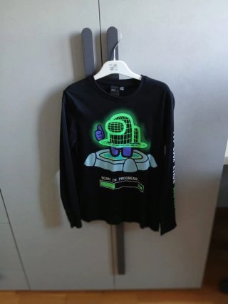 T-shirt manica lunga bambino Among Us