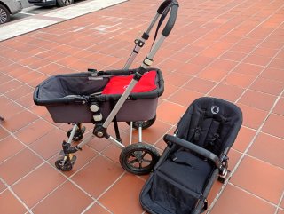 Passeggino Bugaboo con ovetto e seggiolino