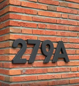 Números de domicilios personalizables