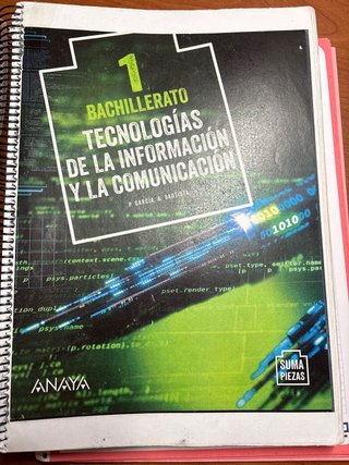 Libro de TIC de primero de bachillerato