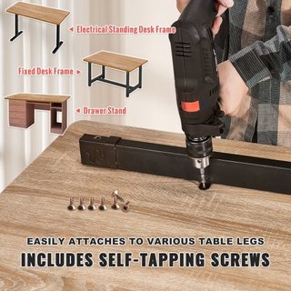 Mesa Superior, 70.9" x 31.5" x 1", Capacidad de Carga de 220.5 lbs, Escritorio de Tablero de Partículas Universal de Una Sola Pieza para Marco de Escritorio de Pie Eléctrico Ajustable en Altura, E...