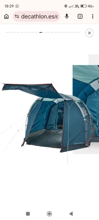 Tienda de  campaña Arpenaz 4.1 Nueva una puesta Qu