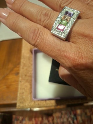 Anillo Camille Lucie W. Multicolor