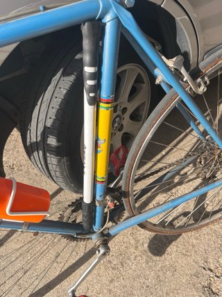 Bicicleta de carretera antigua